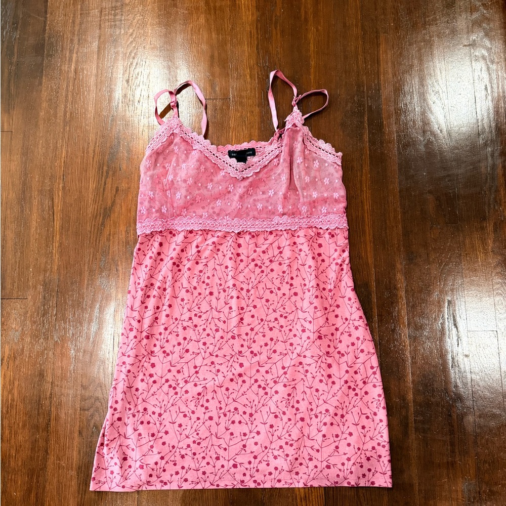 Nanette Lepore Pink Slip Dress